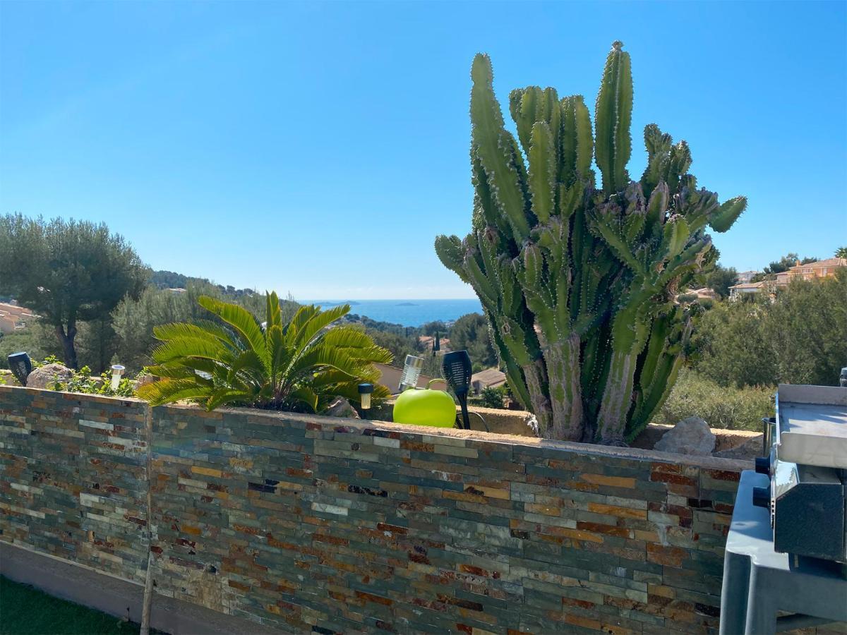 Vuemer Bandol - Grande Terrasse De 45M2 Vue Mer Piscine Parking Luaran gambar