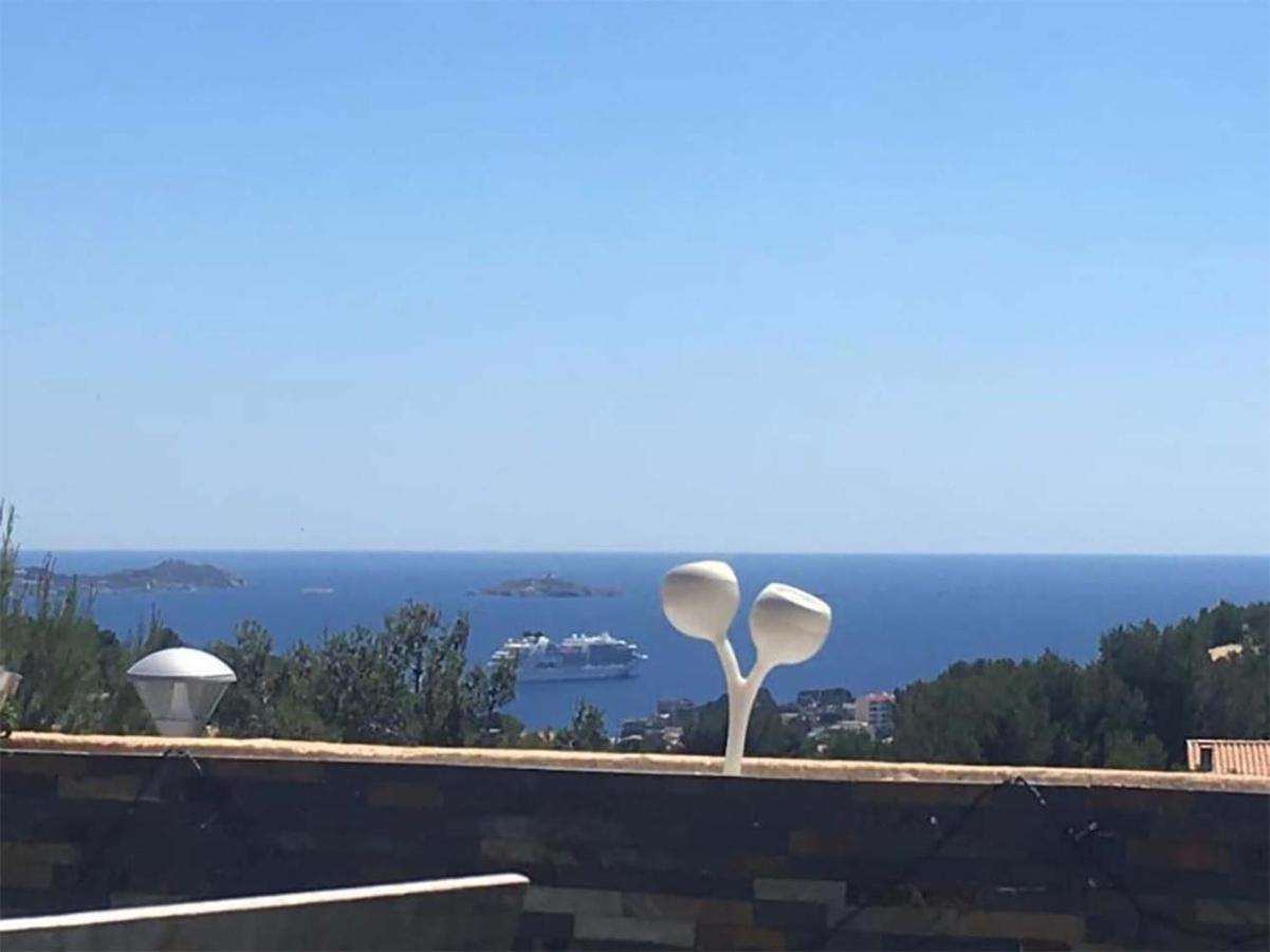 Vuemer Bandol - Grande Terrasse De 45M2 Vue Mer Piscine Parking Luaran gambar